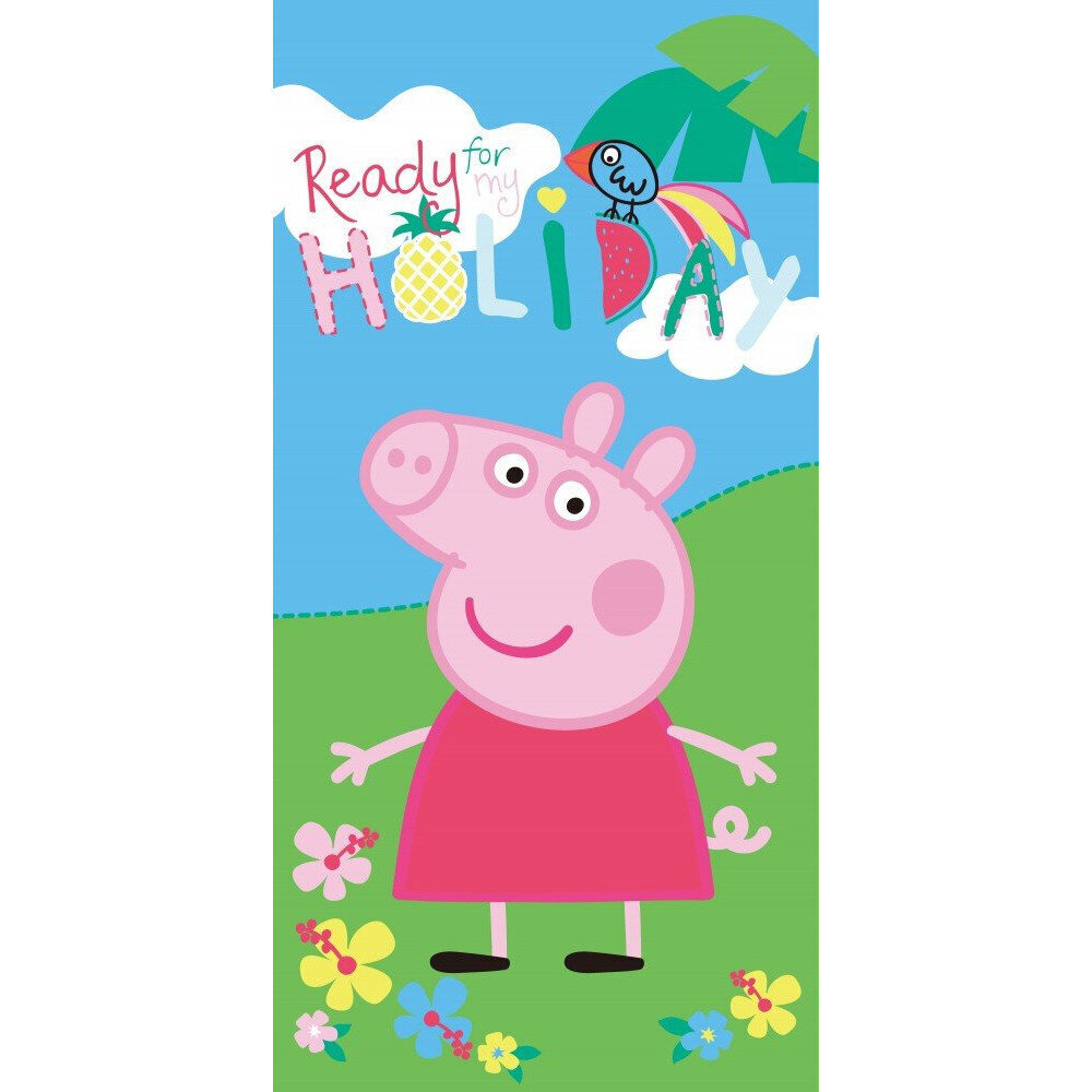 Saunalina Peppa Pig, 70 x 140 cm hind ja info | Rätikud, saunalinad | kaup24.ee