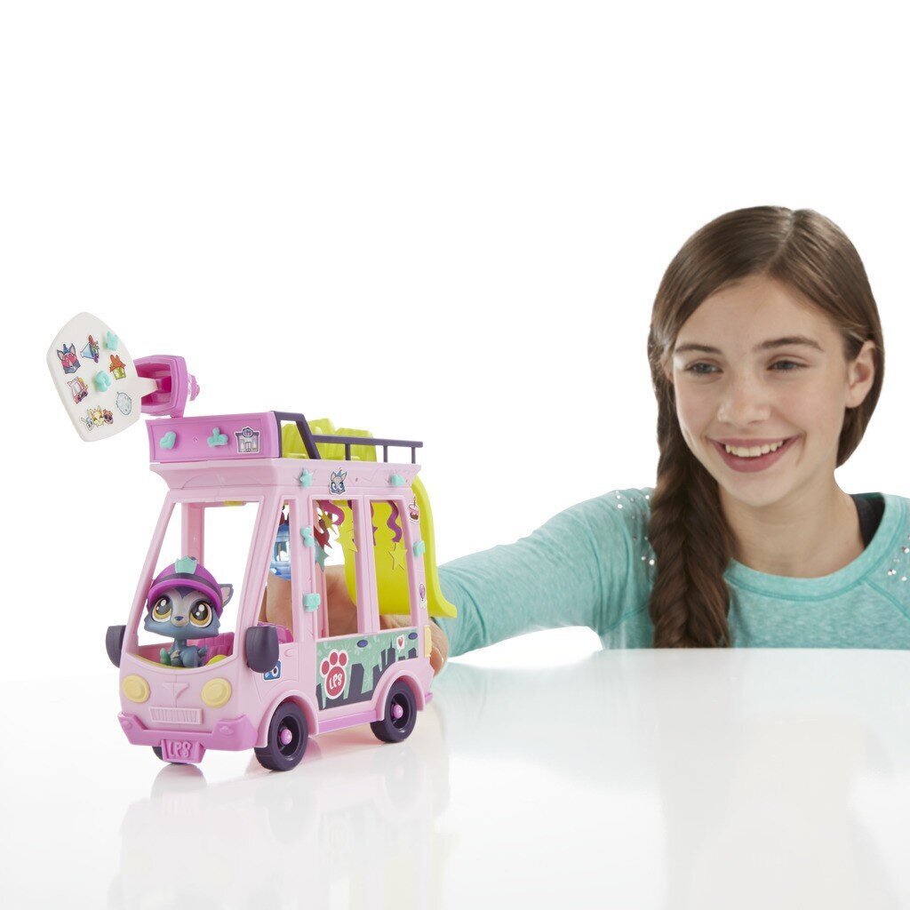 Väike lemmikloomade buss Hasbro Littlest Pet Shop, B3806EU4 цена и информация | Tüdrukute mänguasjad | kaup24.ee