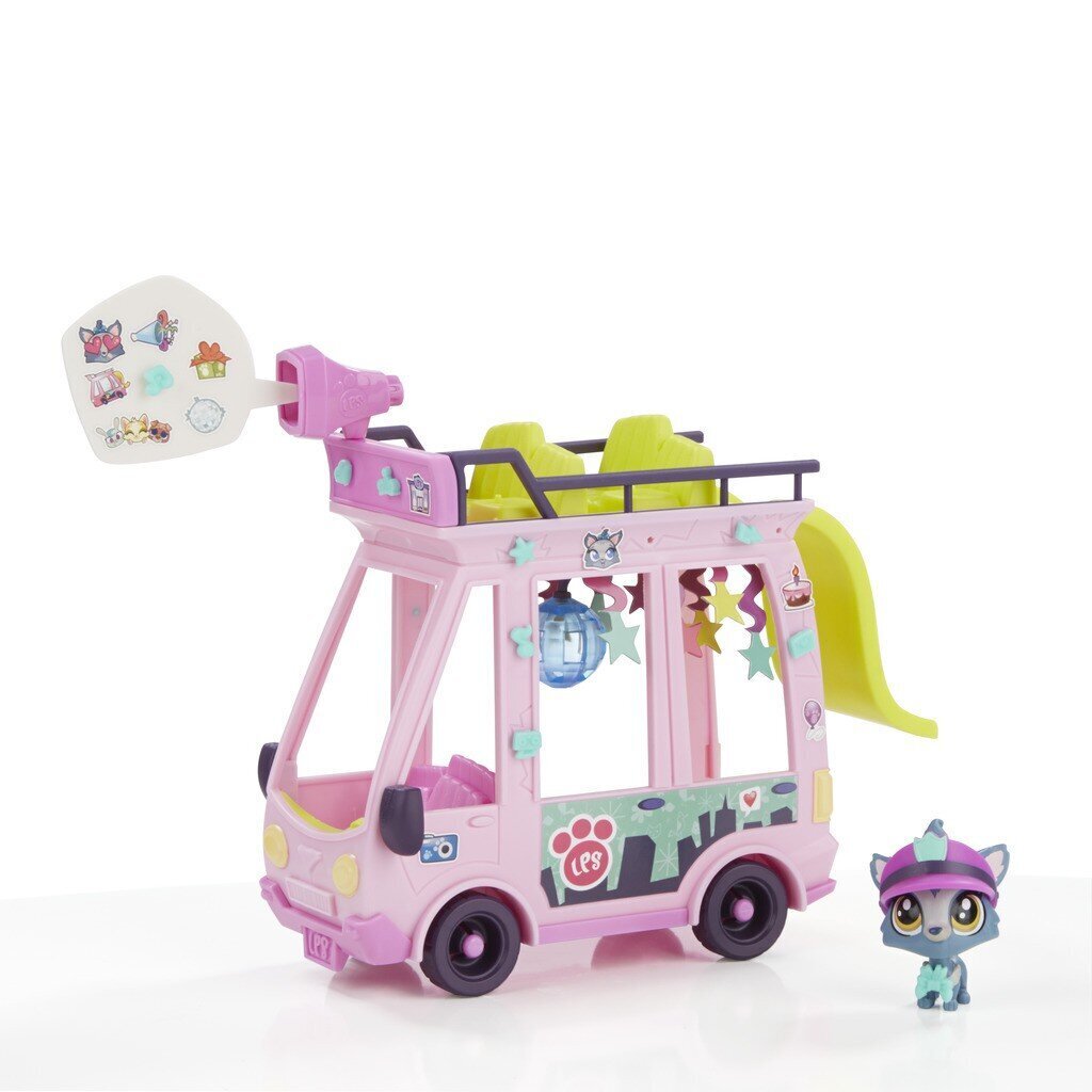 Väike lemmikloomade buss Hasbro Littlest Pet Shop, B3806EU4 hind ja info | Tüdrukute mänguasjad | kaup24.ee