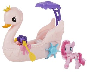 Väikese Poni luigepaat Hasbro My Little Pony Pinkie Pie Swan Boat, B3600EU4 hind ja info | Tüdrukute mänguasjad | kaup24.ee