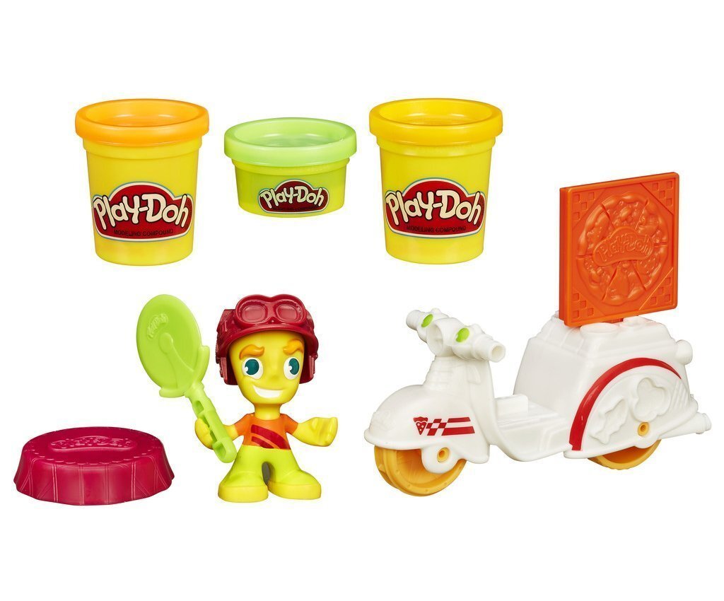 Plastiliini ja sõiduki komplekt Hasbro Play-Doh Town hind ja info | Arendavad mänguasjad | kaup24.ee