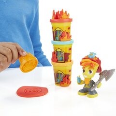 Plastiliini ja tuletõrjeauto komplekt Hasbro Play-Doh Town hind ja info | Arendavad mänguasjad | kaup24.ee