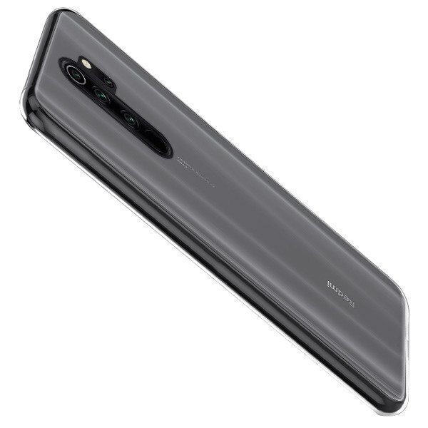 Silikoonist telefoniümbris Hallo Ultra Back Case 0.3 mm, Xiaomi Redmi Note 8 Pro, läbipaistev hind ja info | Telefoni kaaned, ümbrised | kaup24.ee