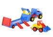 Treiler sangaga + laadur Construck цена и информация | Poiste mänguasjad | kaup24.ee