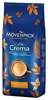 Kohvioad Movenpick Caffe Crema 1kg цена и информация | Kohv, kakao | kaup24.ee