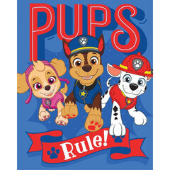 Fliistekk Paw Patrol, 130x170cm hind ja info | Voodikatted, pleedid | kaup24.ee