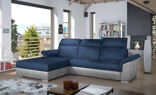 Мягкий угловой диван Trevisco, синий/серый цена и информация | Угловые диваны | kaup24.ee