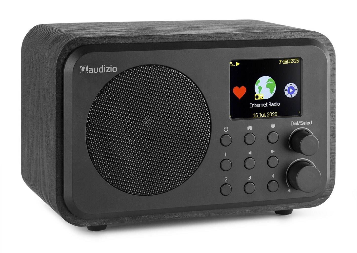 Audizio Veneetsia WIFI Interneti-raadio akuga must hind ja info | Raadiod ja äratuskellad | kaup24.ee