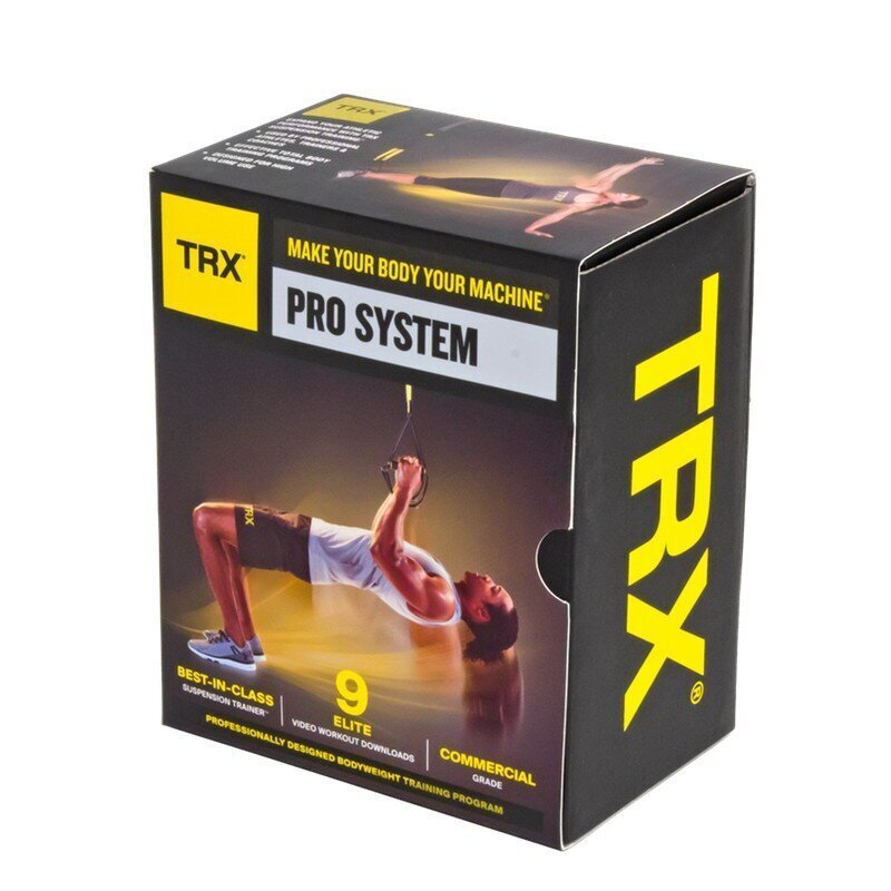 Funktsionaalsed treeningrihmad TRX PRO SUSPENSION TRAINER KIT 4 hind ja info | Venituskummid | kaup24.ee