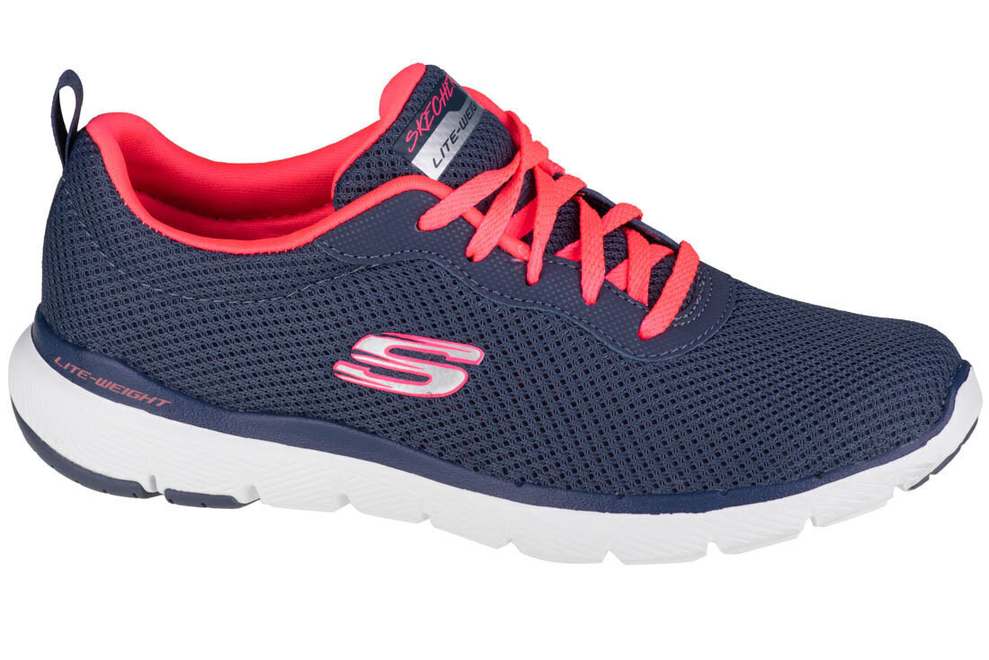 Naiste tossud Skechers Flex Appeal 3.0 13070-SLTP, sinine цена и информация | Naiste spordi- ja vabaajajalatsid | kaup24.ee