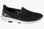 Naiste vabaajajalatsid Skechers Go Walk 5 15901-BKW, must