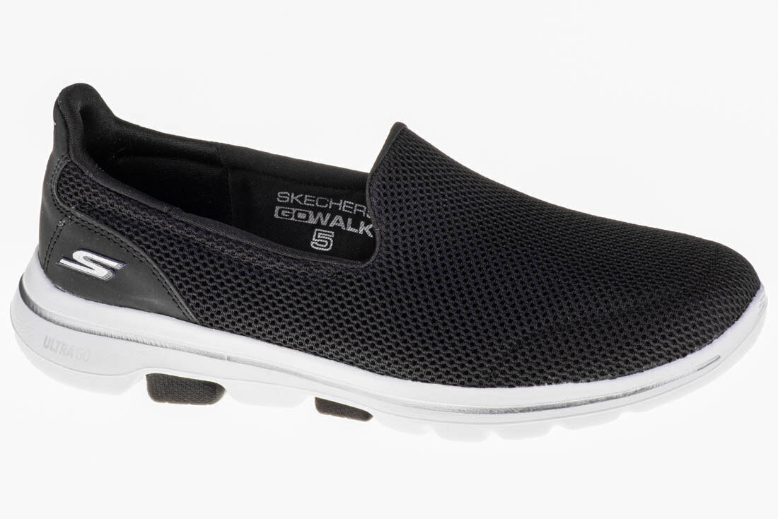 Повседневная обувь женская Skechers Go Walk 5 15901-BKW, черная цена |  kaup24.ee