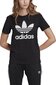 Naiste T-särk Adidas Trefoil Tee Bl FM3311, must цена и информация | Naiste T-särgid | kaup24.ee