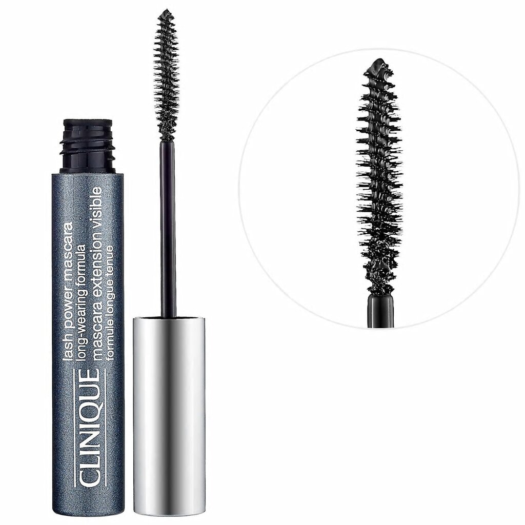 Ripsmetušš Clinique Lash Power 6 ml, 4 Dark Chocolate Brown цена и информация | Ripsmetušid, lauvärvid, silmapliiatsid, seerumid | kaup24.ee