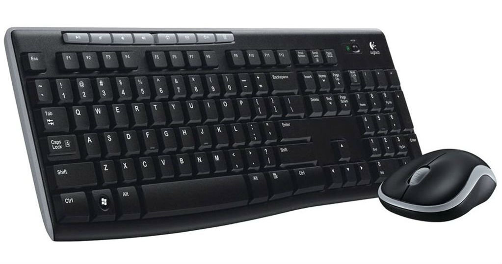 Logitech Wireless Desktop MK270 hind ja info | Klaviatuurid | kaup24.ee