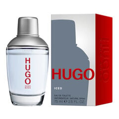 Tualettvesi Hugo Boss Hugo Iced EDT meestele 75 ml hind ja info | Hugo Boss Näohooldus | kaup24.ee