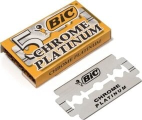 Žiletiterad Bic Chrome Platinum, 5 tk hind ja info | Raseerimisvahendid | kaup24.ee