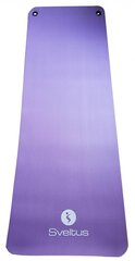Коврик для гимнастики 180x60x1cm фиолетовый цена и информация | Коврики для йоги, фитнеса | kaup24.ee