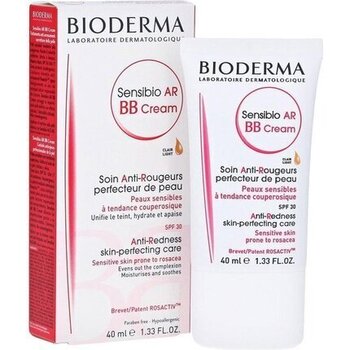 Крем для лица AR BB для чувствительной, покрасневшей кожи Bioderma Sensibio AR BB SPF30 40 мл цена и информация | Кремы для лица | kaup24.ee