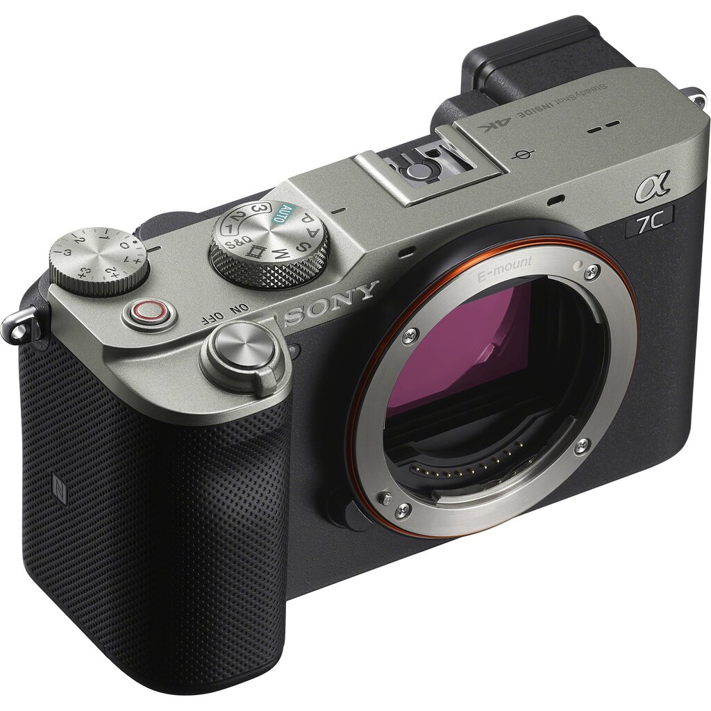 Sony A7C Body (Silver) | (ILCE-7C/S) | (α7C) | (Alpha 7C) цена и информация | Fotoaparaadid | kaup24.ee