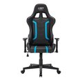 Игровое кресло L33T Gaming Energy, черное/синее