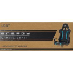 Mänguritool L33T Gaming Energy, must hind ja info | Kontoritoolid | kaup24.ee