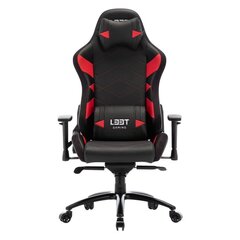 Mänguritool L33T Gaming Elite V4, must/punane hind ja info | Kontoritoolid | kaup24.ee