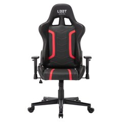 Mänguritool L33T Gaming Energy, must/punane hind ja info | Kontoritoolid | kaup24.ee