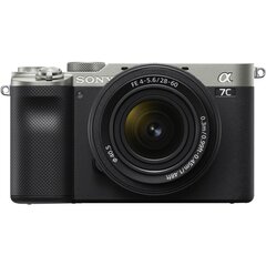 Sony A7C 28-60mm (Silver) | (ILCE-7CL/S) | (α7C) | (Alpha 7C) цена и информация | Цифровые фотоаппараты | kaup24.ee