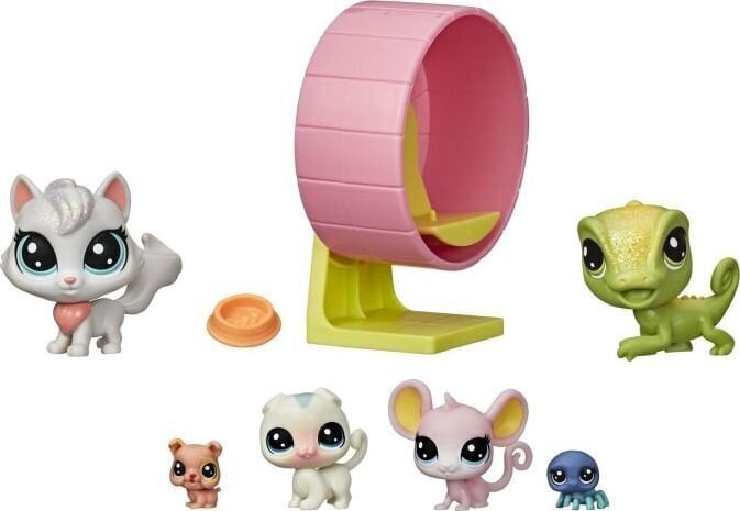 Kujukeste komplekt Playhouse Hasbro Littlest Pet Shop цена и информация | Tüdrukute mänguasjad | kaup24.ee