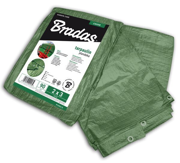 Tugevdatud aiakate Bradas Green 3x5 m, 100 g m2 hind ja info | Aiatööriistad | kaup24.ee