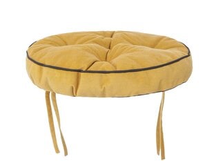 Подушка для стула Hobbygarden Zoska Fancy, желтая цена и информация | Подушки, наволочки, чехлы | kaup24.ee