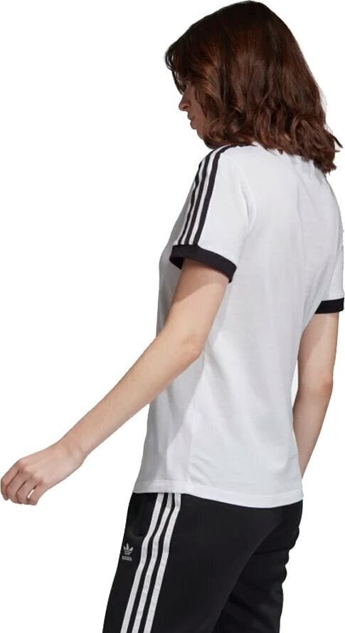 Särk naistele Adidas 3-Stripes Tee ED7483, valge hind ja info | Naiste T-särgid | kaup24.ee