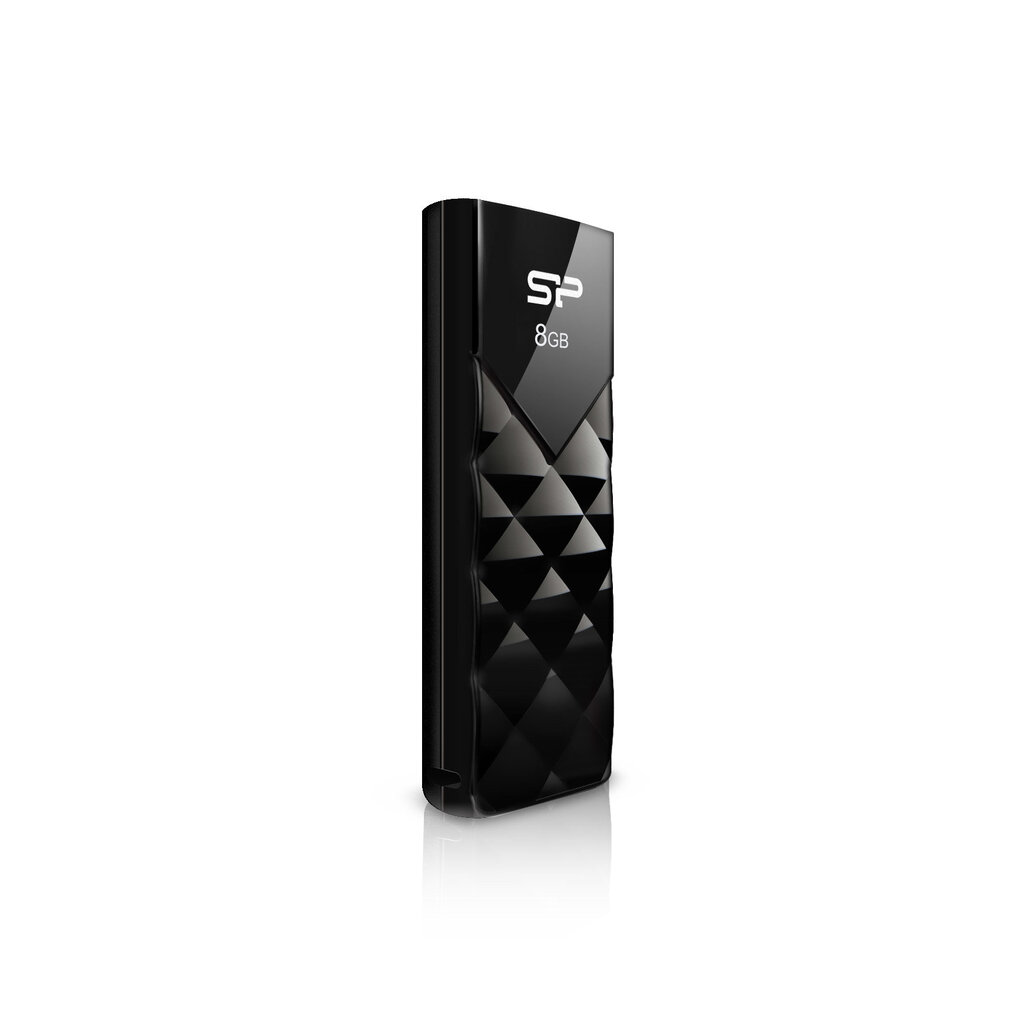 Silicon Power memory USB Ultima U03 8GB USB 2.0 Black цена и информация | Mälupulgad | kaup24.ee