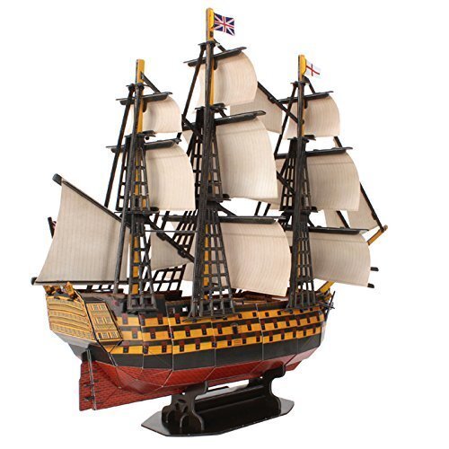 3D pusle CubicFun Laev HMS Victory, 189-osaline цена и информация | Pusled | kaup24.ee