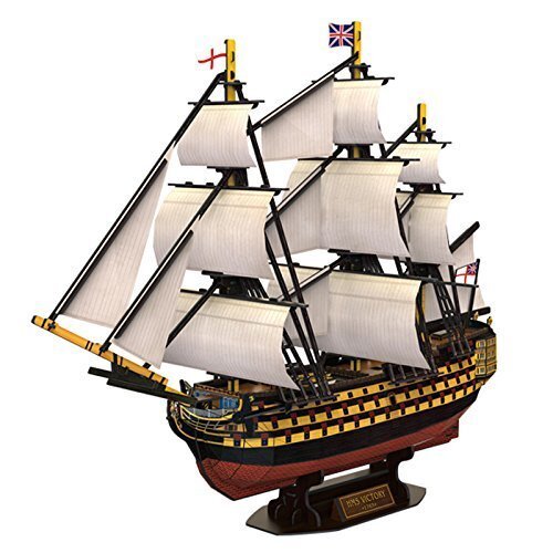 3D pusle CubicFun Laev HMS Victory, 189-osaline hind ja info | Pusled | kaup24.ee