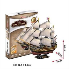 3D пазл CubicFun Корабль HMS Victory цена и информация | Пазлы | kaup24.ee