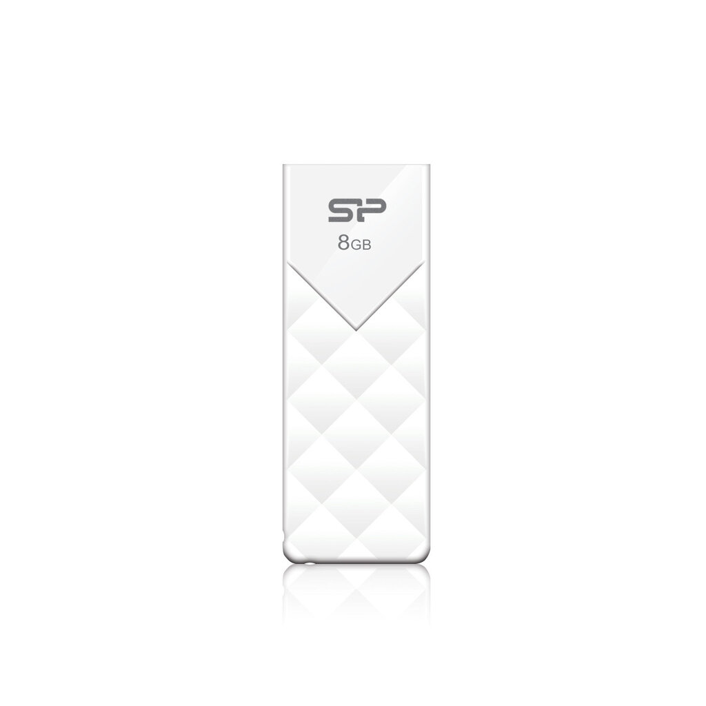 Silicon Power memory USB Ultima U03 8GB USB 2.0 White hind ja info | Mälupulgad | kaup24.ee