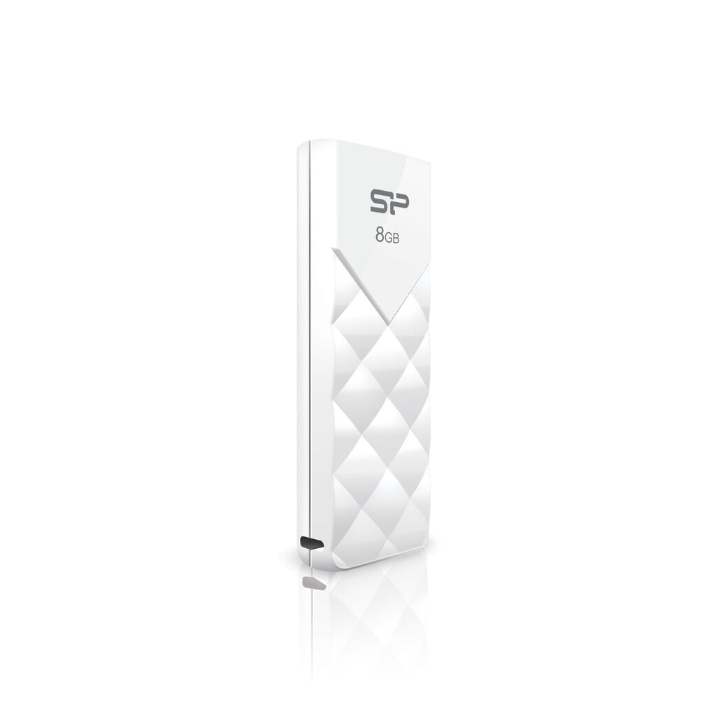 Silicon Power memory USB Ultima U03 8GB USB 2.0 White цена и информация | Mälupulgad | kaup24.ee