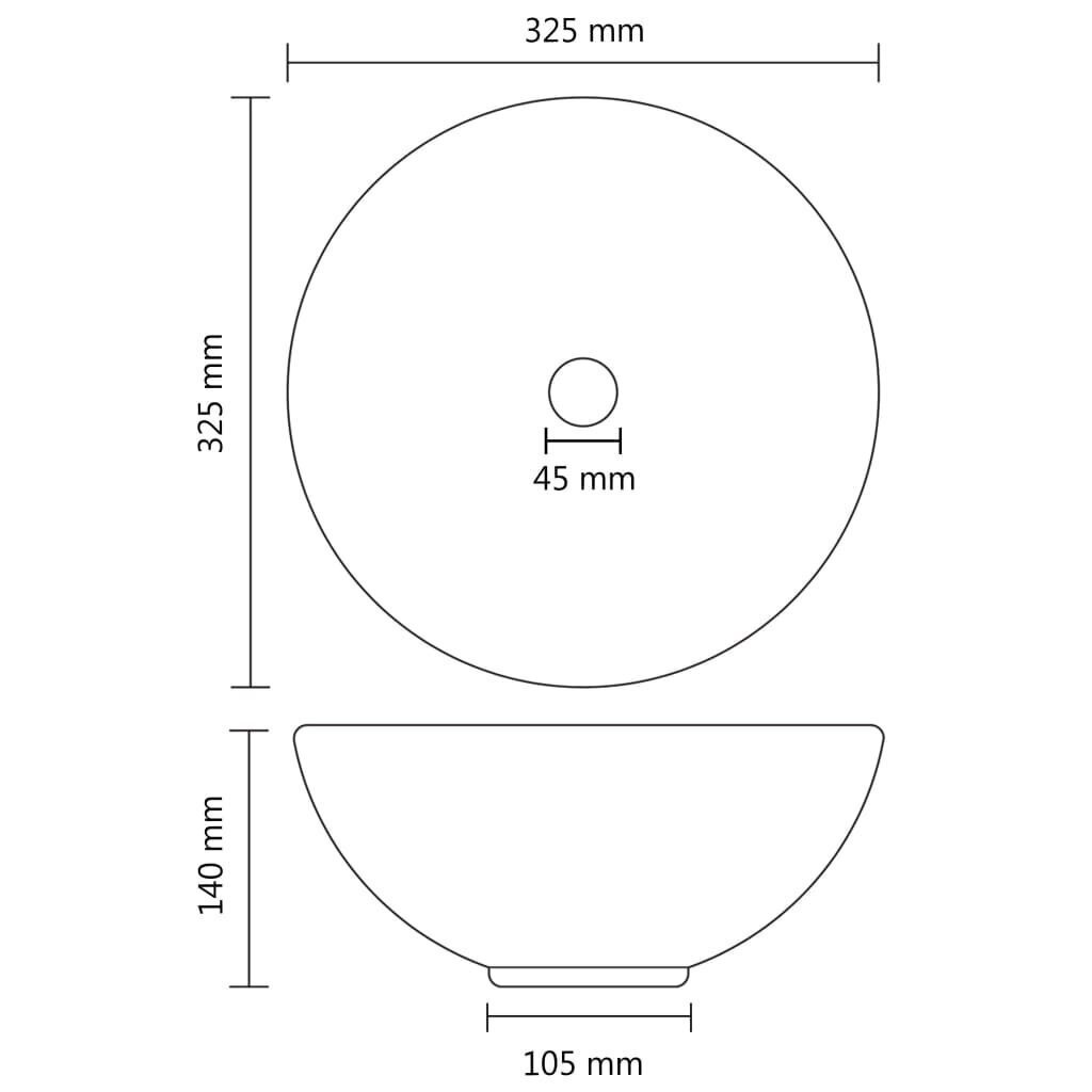 Valamu 325x140, pruun hind ja info | Kraanikausid, valamud | kaup24.ee