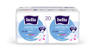 Hügieenisidemed BELLA PERFECTA Ultra Blue New, 20 tk hind ja info | Tampoonid, hügieenisidemed, menstruaalanumad | kaup24.ee