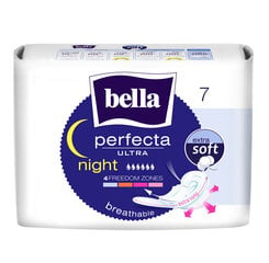 Hügieenisidemed BELLA PERFECTA Night Soft New, 7 tk hind ja info | Tampoonid, hügieenisidemed, menstruaalanumad | kaup24.ee