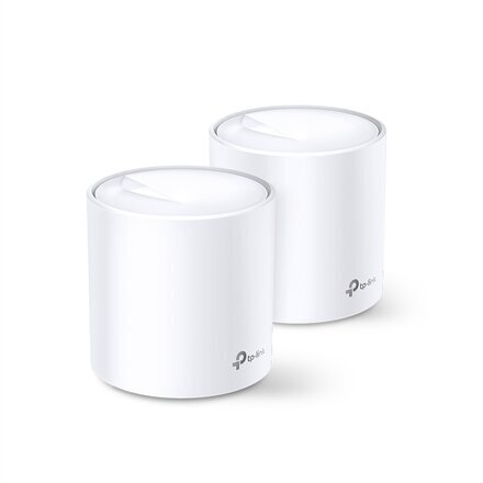 TP-LINK AX3000 Whole Home Mesh Wi-Fi 6 System Deco X60 (2-pack) 802.11ax, 2402+574 Mbit hind ja info | Ruuterid | kaup24.ee