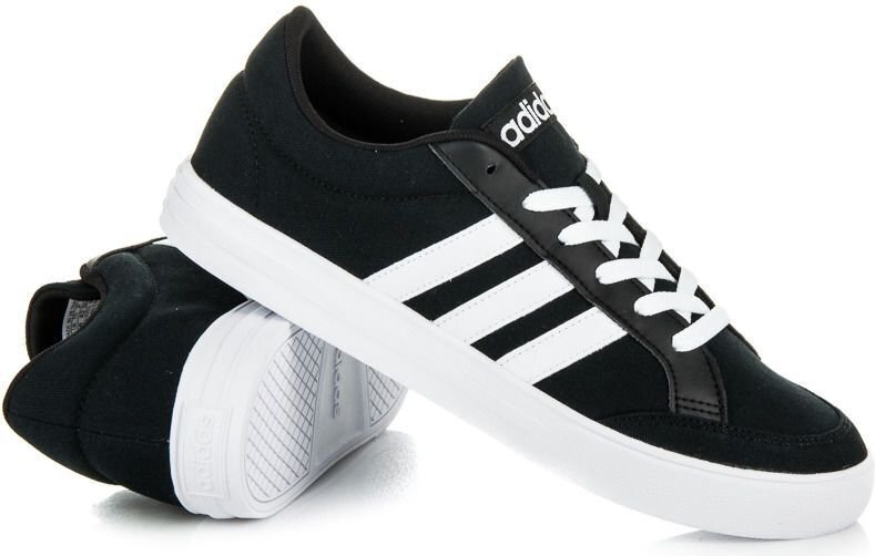 Spordijalatsid meestele Adidas VS SET, must hind ja info | Spordi- ja vabaajajalatsid meestele | kaup24.ee