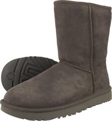 Saapad naistele UGG Classic Short II, hall цена и информация | Женские сапоги | kaup24.ee