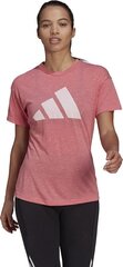 Spordisärk naistele Adidas Sportswear Winners 2.0 T-Shirt GP9633 GP9633, roosa цена и информация | Спортивная одежда для женщин | kaup24.ee