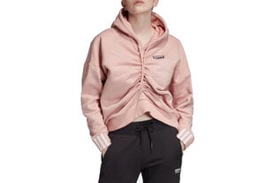 Женский свитер Adidas Ruched Hoodie EC0782, розовый цена и информация | Женские толстовки | kaup24.ee