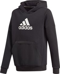 Dressipluus lastele Adidas JR Badge, must цена и информация | Свитеры, жилетки, пиджаки для мальчиков | kaup24.ee