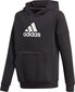 Dressipluus lastele Adidas JR Badge, must цена и информация | Poiste kampsunid, vestid ja jakid | kaup24.ee