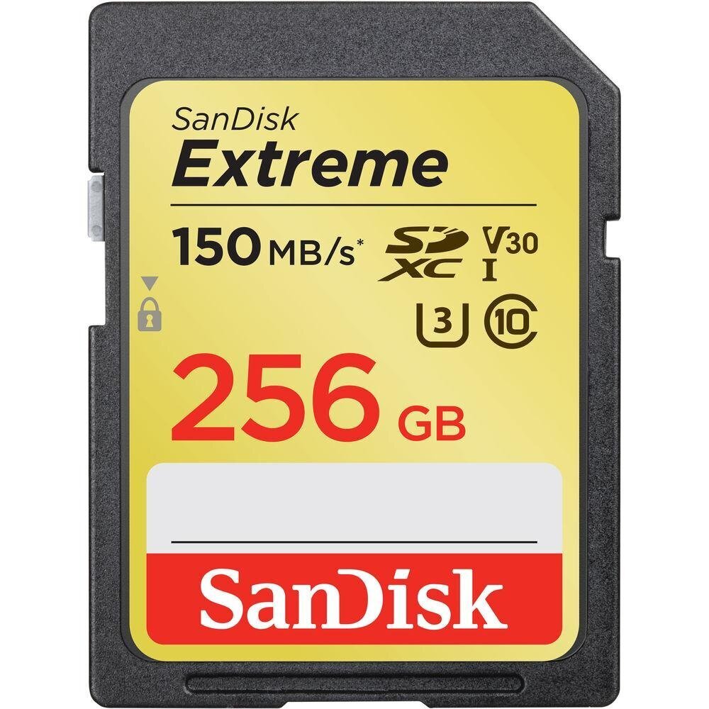 SanDisk Extreme SDXC Card, 256GB hind ja info | Fotoaparaatide mälukaardid | kaup24.ee